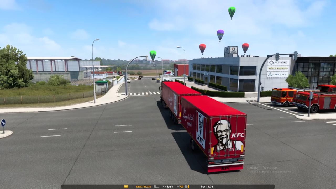 KFC | Box Type Custom Trailer Mod | ETS2